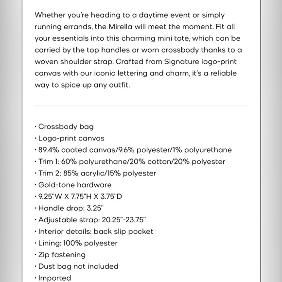 Michael Kors Mirella Yellow Satchel with Detachable Strap NEW🌼🌼 - Picture 7 of 8